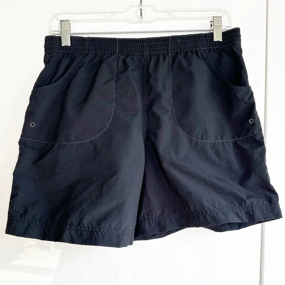 Columbia Women’s Outdoor Hiking Shorts Black Size Small Quick Dry Drawstring